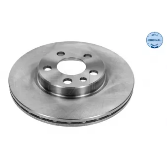 Jeu de 2 disques de frein avant MEYLE 11-15 521 0015
