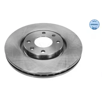 Jeu de 2 disques de frein avant MEYLE 11-15 521 0018