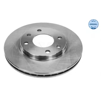 Jeu de 2 disques de frein avant MEYLE 11-15 521 0031