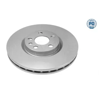 Jeu de 2 disques de frein avant MEYLE 11-15 521 0035/PD