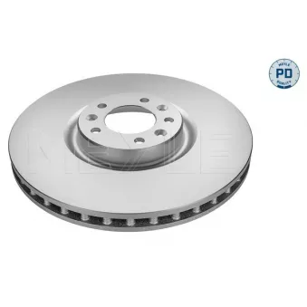 Jeu de 2 disques de frein avant MEYLE 11-15 521 0039/PD