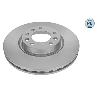 Jeu de 2 disques de frein avant MEYLE 11-15 521 0041/PD