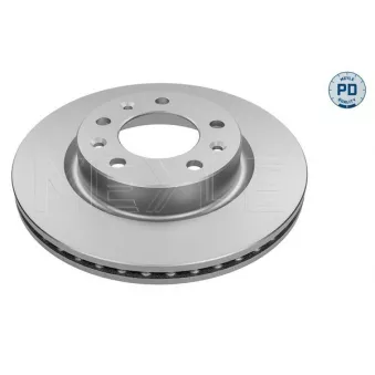 Jeu de 2 disques de frein avant MEYLE 11-15 521 0043/PD