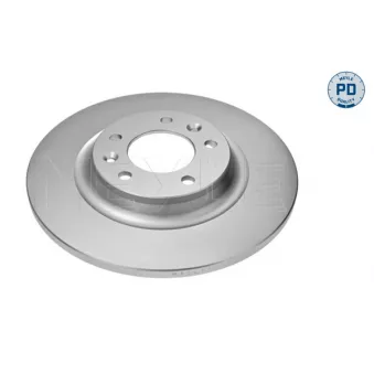 Jeu de 2 disques de frein arrière MEYLE 11-15 523 0009/PD