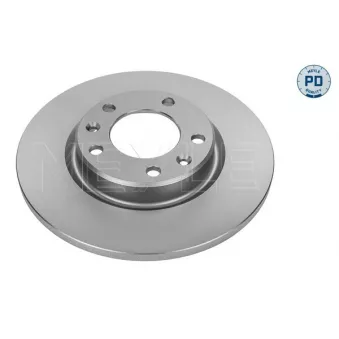 Jeu de 2 disques de frein arrière MEYLE 11-15 523 0014/PD