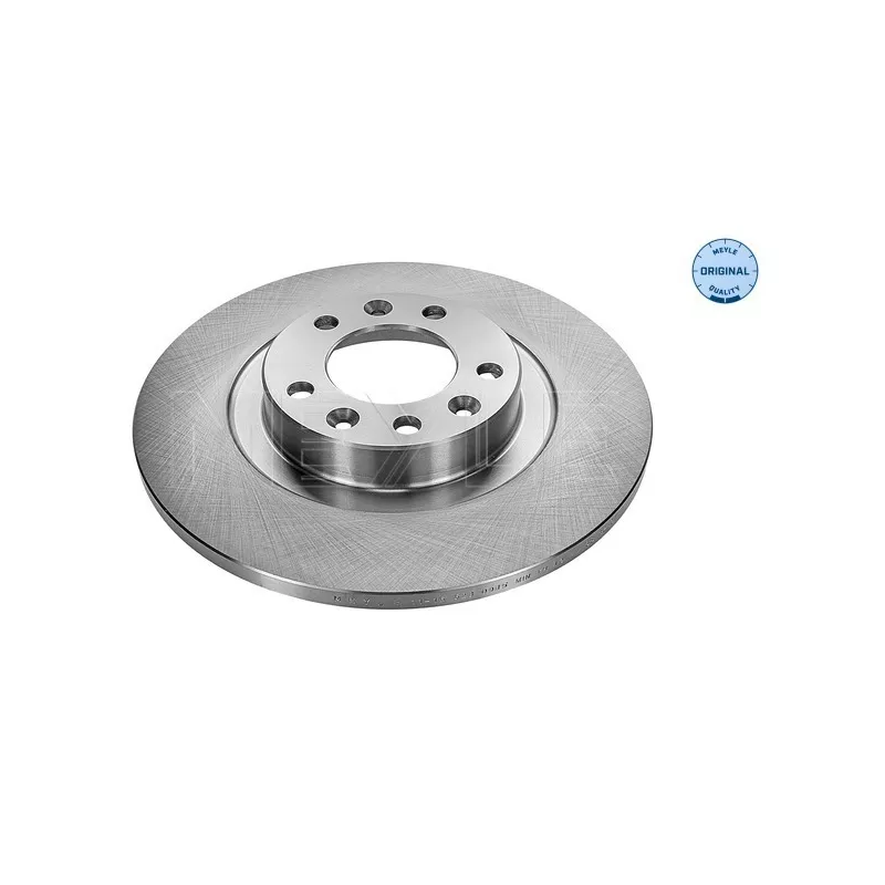Jeu de 2 disques de frein arrière MEYLE 11-15 523 0015