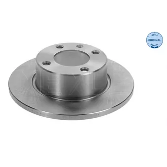 Jeu de 2 disques de frein arrière MEYLE 11-15 523 0038
