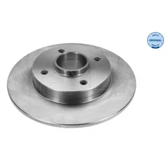 Jeu de 2 disques de frein arrière MEYLE 11-15 523 0041