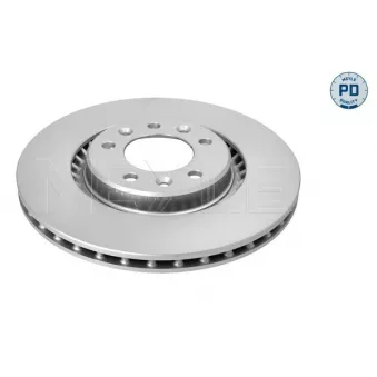 Jeu de 2 disques de frein arrière MEYLE 11-15 523 0047/PD