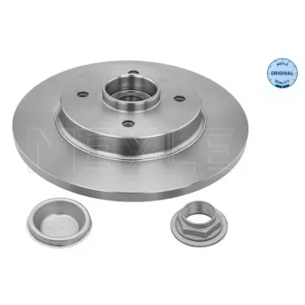 Jeu de 2 disques de frein arrière MEYLE 11-15 523 4104