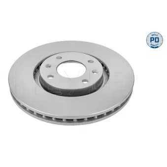 Jeu de 2 disques de frein avant MEYLE 11-83 521 0018/PD