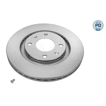 Jeu de 2 disques de frein avant MEYLE 11-83 521 0032/PD