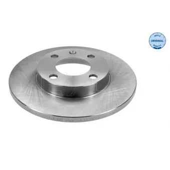 Jeu de 2 disques de frein avant MEYLE 115 521 0029