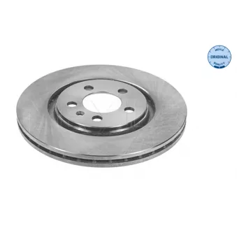 Jeu de 2 disques de frein avant MEYLE 115 521 0030