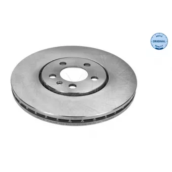 Jeu de 2 disques de frein avant MEYLE 115 521 0032