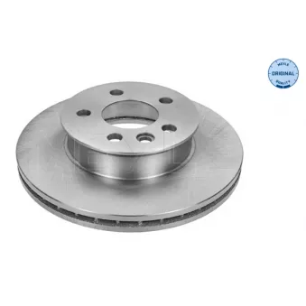 Jeu de 2 disques de frein avant MEYLE 115 521 0034