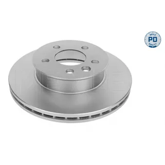Jeu de 2 disques de frein avant MEYLE 115 521 0034/PD