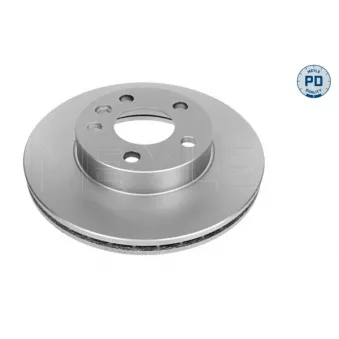 Jeu de 2 disques de frein avant MEYLE 115 521 0035/PD