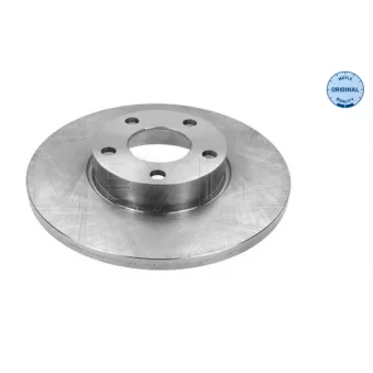 Jeu de 2 disques de frein avant MEYLE 115 521 0036