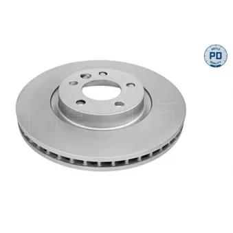Jeu de 2 disques de frein avant MEYLE 115 521 0038/PD