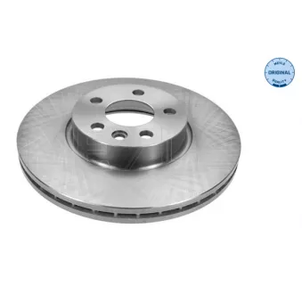 Jeu de 2 disques de frein avant MEYLE 115 521 0040
