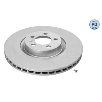 Jeu de 2 disques de frein avant MEYLE 115 521 0072/PD