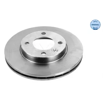 Jeu de 2 disques de frein avant MEYLE 115 521 1002