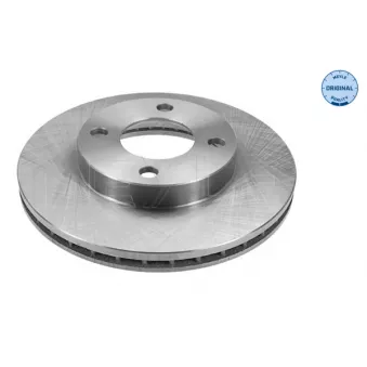 Jeu de 2 disques de frein avant MEYLE 115 521 1003