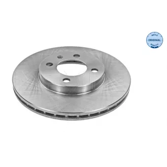 Jeu de 2 disques de frein avant MEYLE 115 521 1006