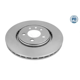 Jeu de 2 disques de frein avant MEYLE 115 521 1007/PD