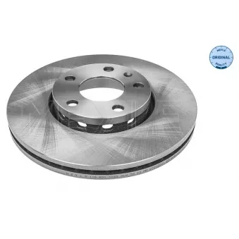 Jeu de 2 disques de frein avant MEYLE 115 521 1040