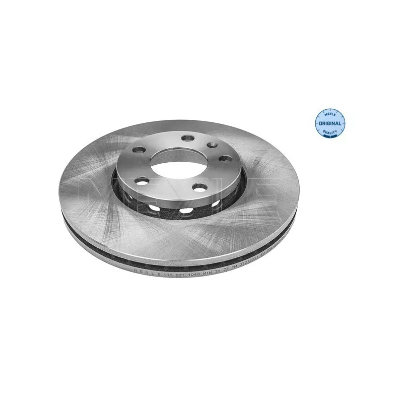 Jeu de 2 disques de frein avant MEYLE 115 521 1040