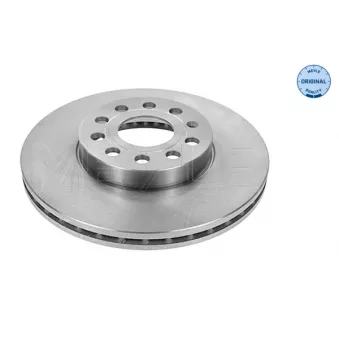 Jeu de 2 disques de frein avant MEYLE 115 521 1045