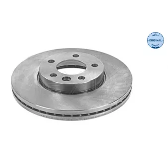 Jeu de 2 disques de frein avant MEYLE 115 521 1053