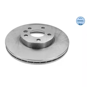 Jeu de 2 disques de frein avant MEYLE 115 521 1086