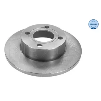 Jeu de 2 disques de frein avant MEYLE 115 521 1087