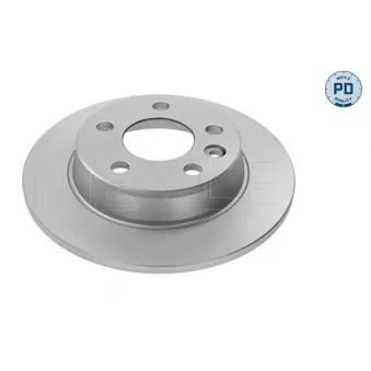 Jeu de 2 disques de frein arrière MEYLE 115 523 0014/PD