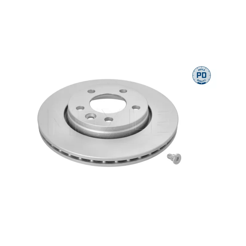 Jeu de 2 disques de frein arrière MEYLE 115 523 0020/PD