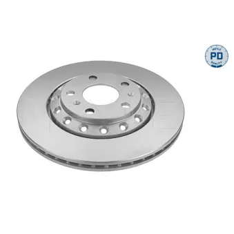 Jeu de 2 disques de frein arrière MEYLE 115 523 0033/PD