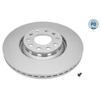 Jeu de 2 disques de frein avant MEYLE 115 523 0039/PD