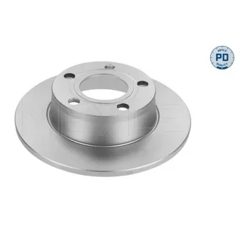 Jeu de 2 disques de frein arrière MEYLE 115 523 0040/PD