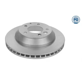 Jeu de 2 disques de frein arrière MEYLE 115 523 0041/PD