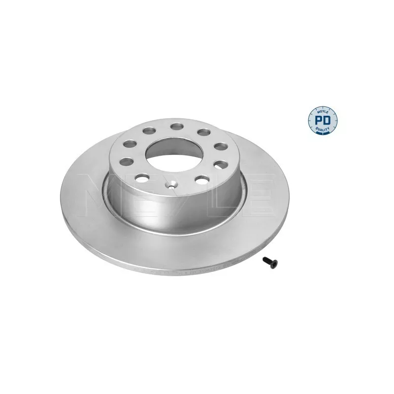 Jeu de 2 disques de frein arrière MEYLE 115 523 0048/PD