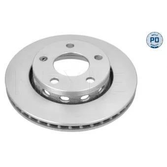 Jeu de 2 disques de frein arrière MEYLE 115 523 1004/PD