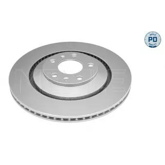 Jeu de 2 disques de frein arrière MEYLE 115 523 1098/PD