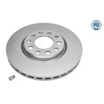Jeu de 2 disques de frein avant MEYLE 15-15 521 0006/PD