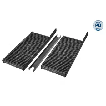 Filtre, air de l'habitacle MEYLE 16-12 326 0019/PD