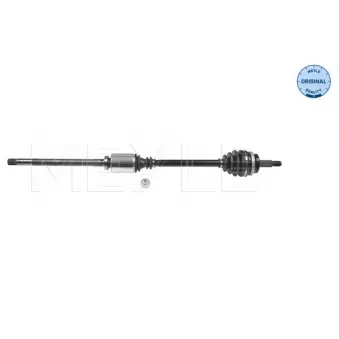 Arbre de transmission avant droit MEYLE 16-14 498 0020