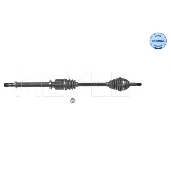 Arbre de transmission avant droit MEYLE 16-14 498 0039