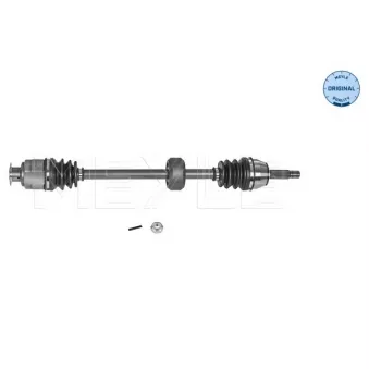 Arbre de transmission avant droit MEYLE 16-14 498 0118